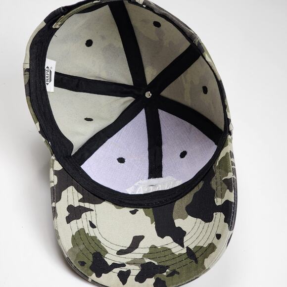 NAPA Know How Camouflage Hat Adjustable Strap OSFM Baseball Cap - Picture 7 of 12